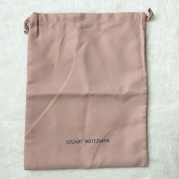 NEW Stuart Weitzman Mary Mid Heel Pump Tan Suede Block Heel Size 9.5 M - Picture 8 of 9